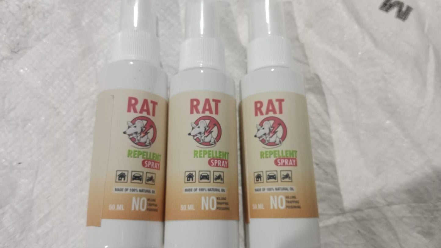 Rat Repellent Spreay 50ML (Pack of 3)